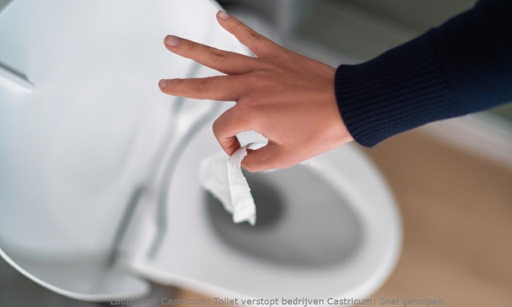 Toilet Verstopt Bedrijven Castricum